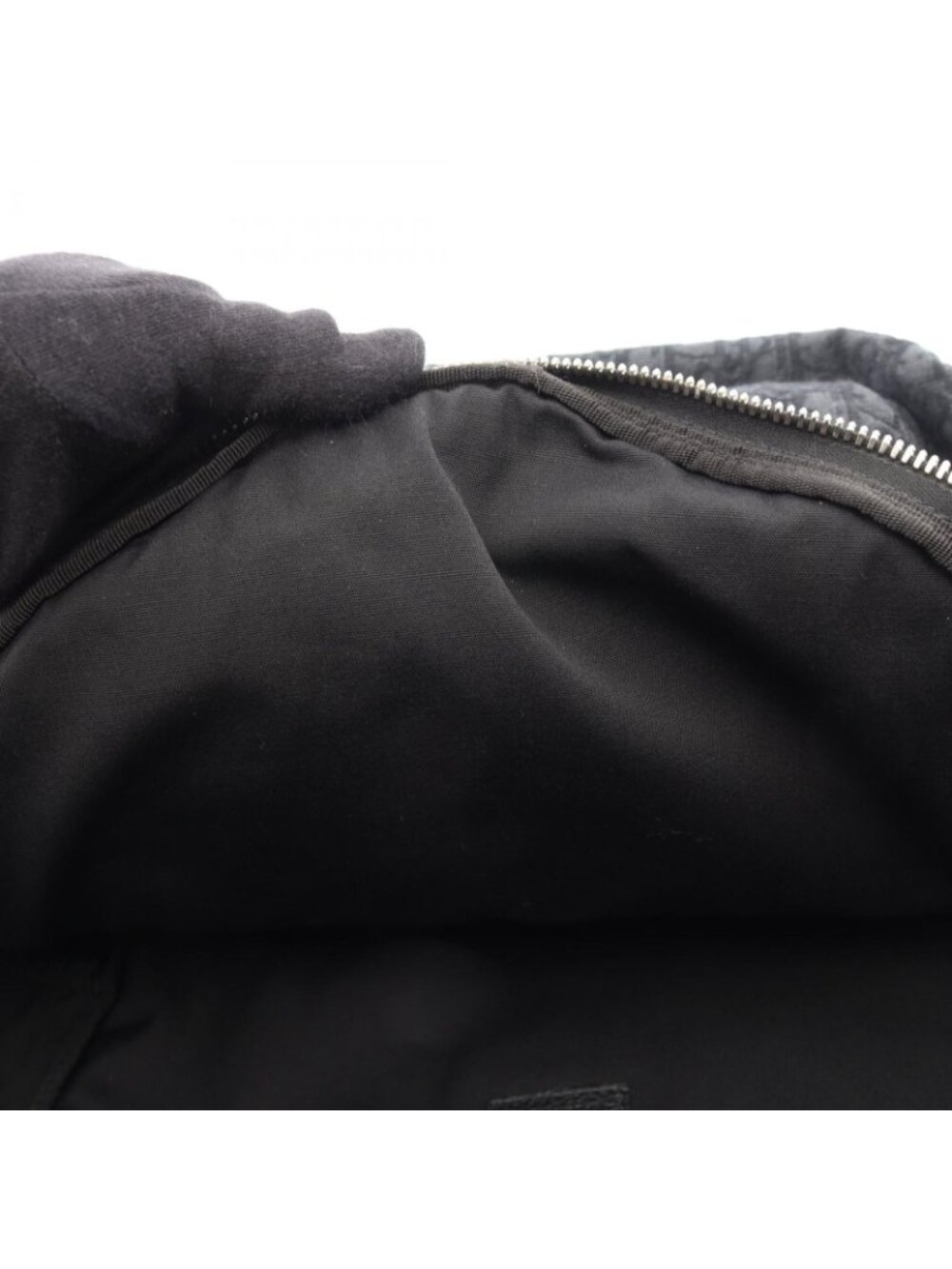 Dior Backpack Blue Jacquard Black Canvas Leather Rider - Picture 5 of 8